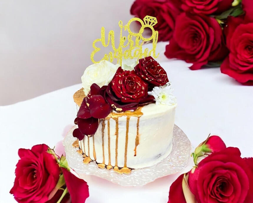 Proposal cake