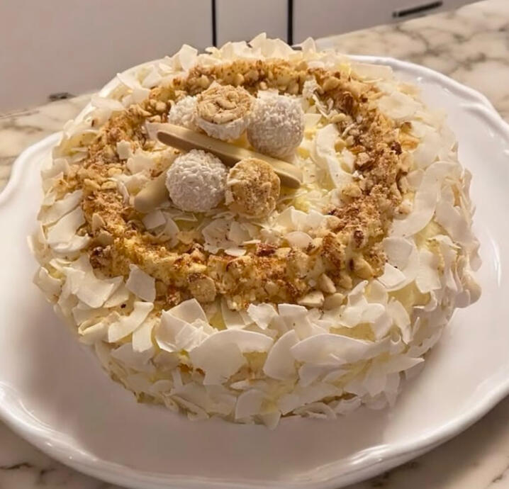 Raffaello cake
